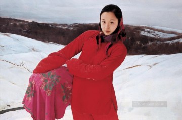 Snow WYD Chinese Girls Oil Paintings